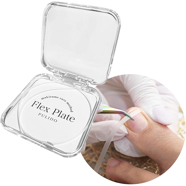 ペディグラス補正具　根元上げ用　L16枚R19枚　計35枚 Amazon | フレックスプレート プロフェッショナル巻き爪ケアセット, 30